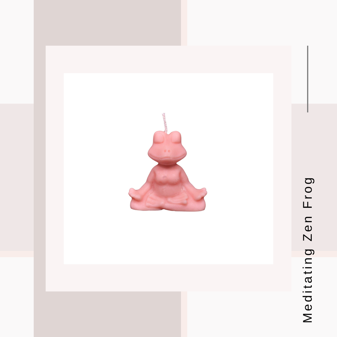 Sacred Frog Candle